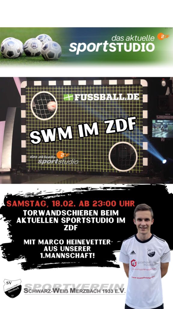 SW Merzbach – SWM Fußball- Marco Heinevetter Im „Aktuellen Sportstudio“